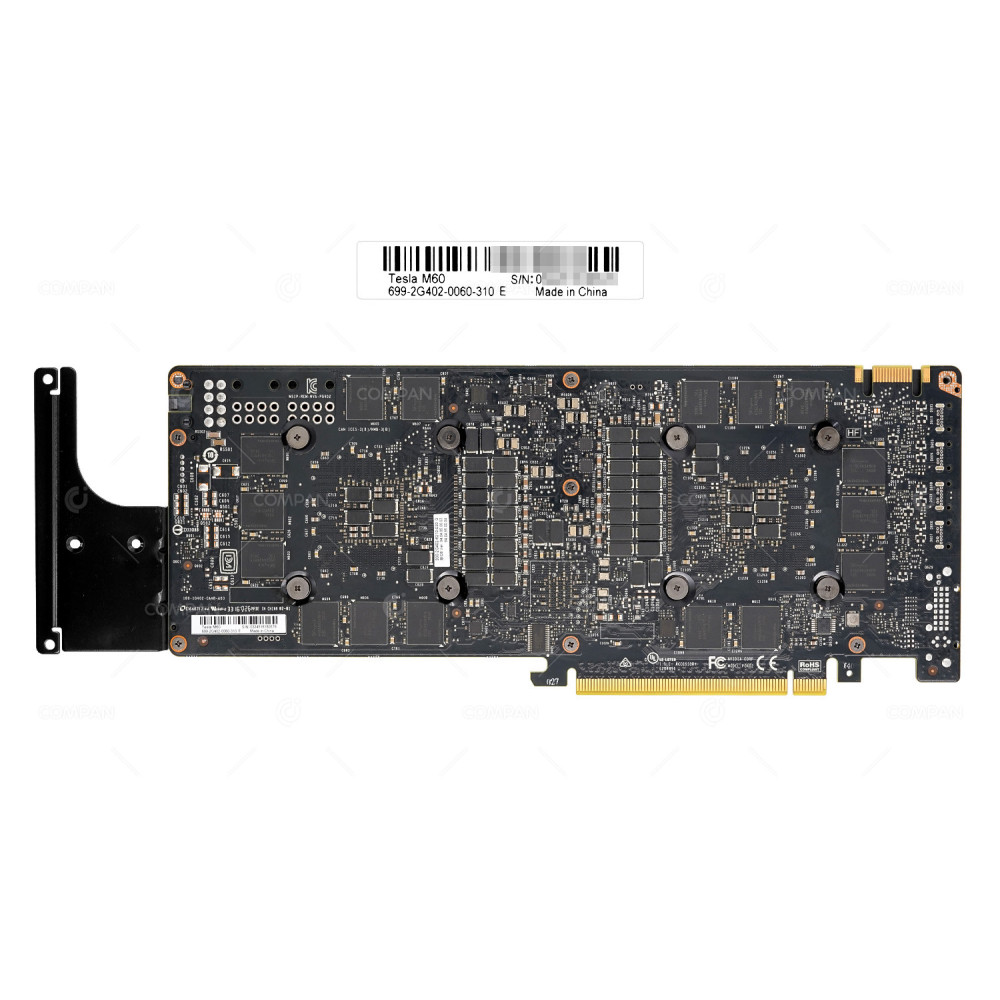 UCSC-GPU-M60 NO BRACKET  CISCO NVIDIA TESLA M60 16GB GDDR5 GPU PCIE 3.0 X8 GRAPHICS CARD FOR UCS C240 M4 NO BRACKET